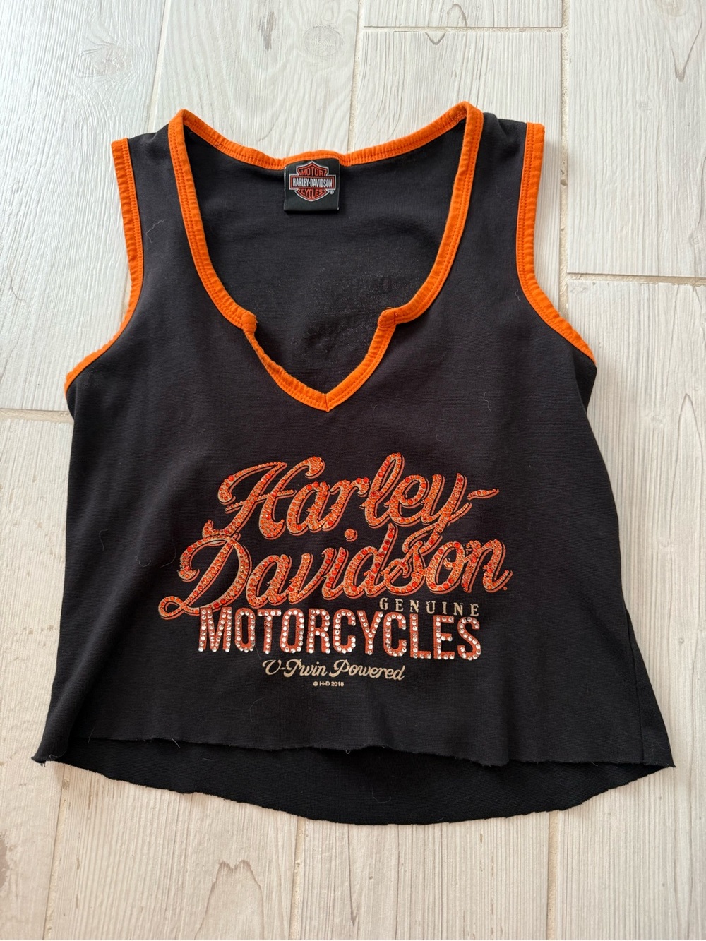 Harley-Davidson Rhinestone Tank